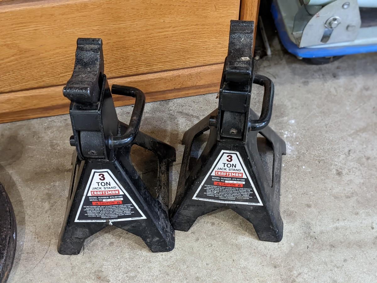 Craftsman 3 Ton Jack Stands, Like New