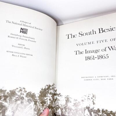 â€œTHE IMAGE OF WAR: 1861-1865â€ CIVIL WAR HARDBACK BOOKS, 5 VOLUMES
