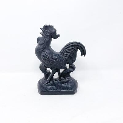 7â€ CAST IRON ROOSTER DECOR