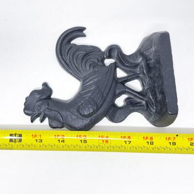 7â€ CAST IRON ROOSTER DECOR