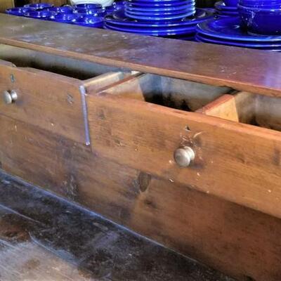 Lot #222 Antique Primitive Dry Sink