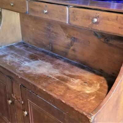 Lot #222 Antique Primitive Dry Sink