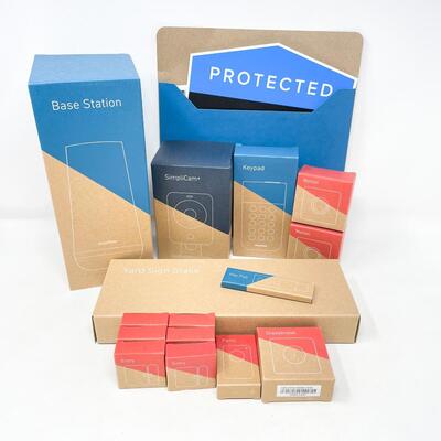 SIMPLISAFE HOME SECURITY SYSTEM - NEW IN BOX