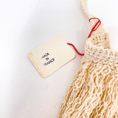WOVEN NET SHOPPING/PRODUCE BAG - MADE IN FRANCE