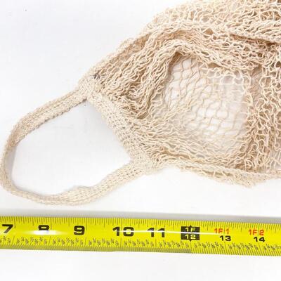 WOVEN NET SHOPPING/PRODUCE BAG - MADE IN FRANCE