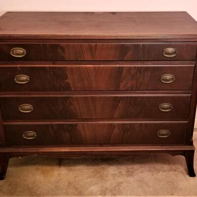 Lot #243  Vintage A.H. Stiehl Chest of Drawers - 1940's