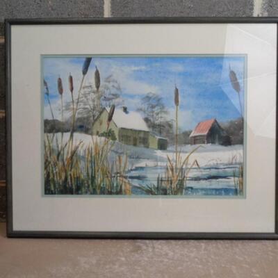 Sellersville Farmhouse by Joan Bitzer