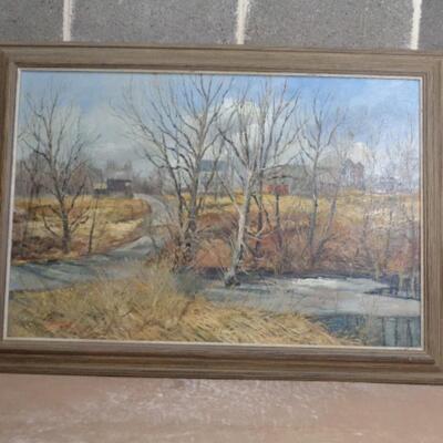 RK James Oil Painting