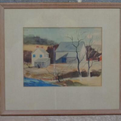 Farm Scene by Lee Everett