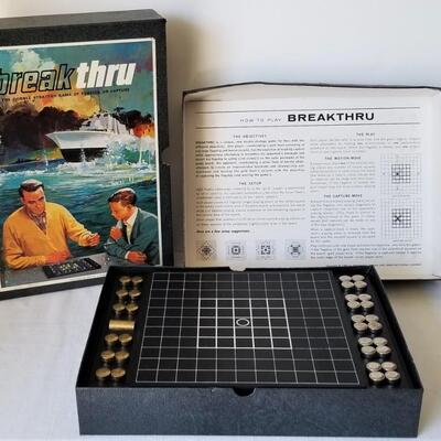 Lot #250  Vintage 1960's Board Game - Break Thru - complete in box