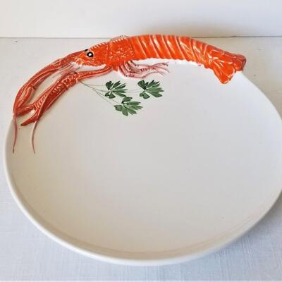 Lot #252  Vintage Nordstrom Seafood Plate