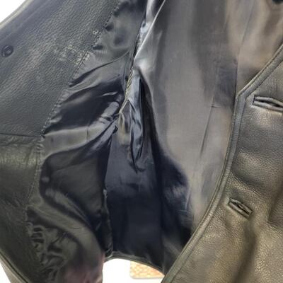ANA LEATHER VEST XXL