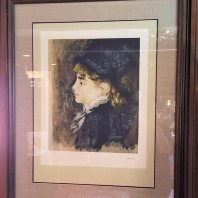 Lot #256  RENOIR Lithograph - numbered