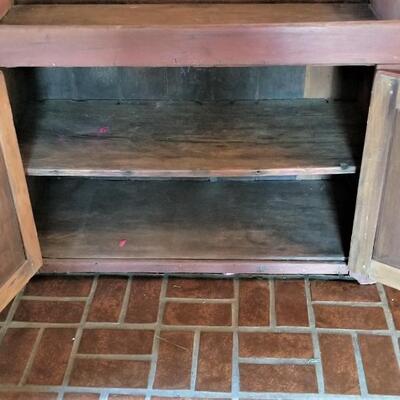 Lot #257 Antique Primitive Dry Sink