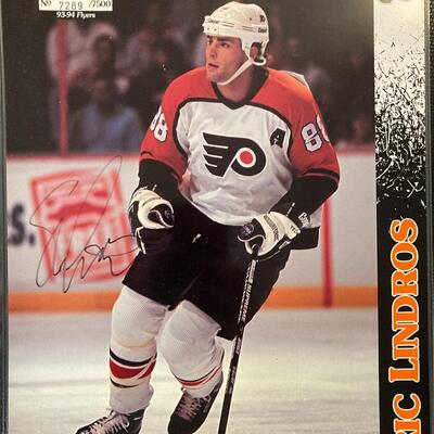 Eric Lindros Autograph Limited Edition 8x10 Philadelphia Flyers
