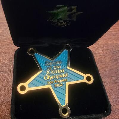 XXIIIrd Olympiad Commemorative Pin