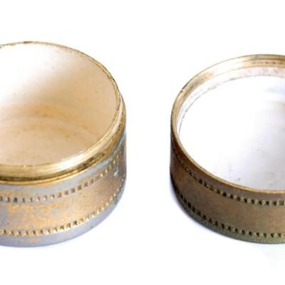 Henri IV Cylindrical Gold & Silver Snuff Box