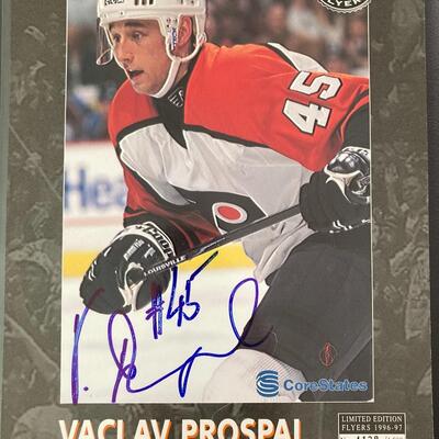 Vaclav Prospal Signed Limited Edition Photo - 8x10