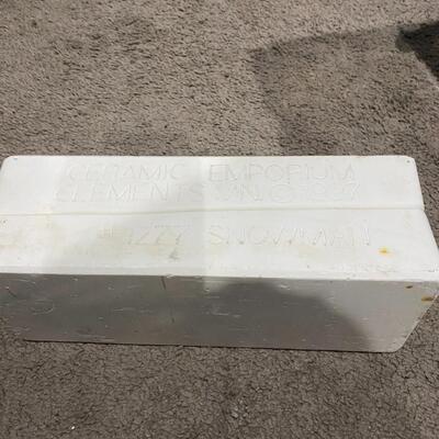 Vintage Ceramic Snowman Mold #1277 snowman 1997 Ceramic Emporium Slip casting