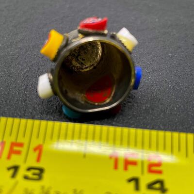 VINTAGE MILLEFIORI ITALIAN THIMBLE