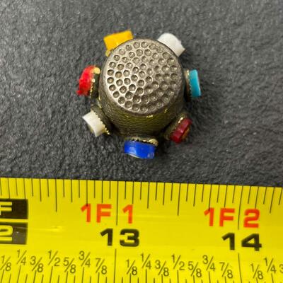 VINTAGE MILLEFIORI ITALIAN THIMBLE