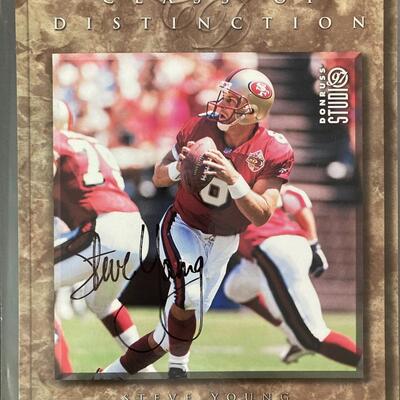 Steve Young Autograph Signed 8 x 10 photo San Francisco 49ers Football