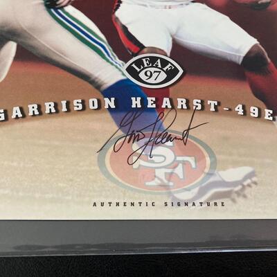 Garrison Hearst Signed 8x10 49ers