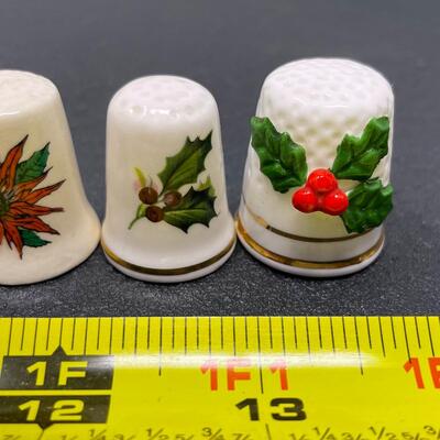 THIMBLE BUNDLE #19 - CHRISTMAS FOLIAGE