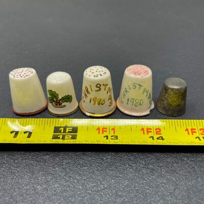 THIMBLE BUNDLE #20 - VINTAGE CHRISTMAS