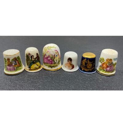THIMBLE BUNDLE #21 - VINTAGE SCENES