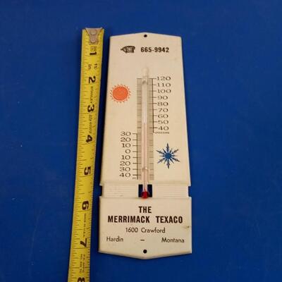 LOT 67  OLD GAS STATION THERMOMETER