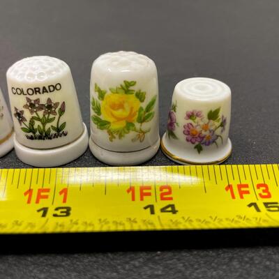 THIMBLE BUNDLE #12 - COLORADO FLOWERS