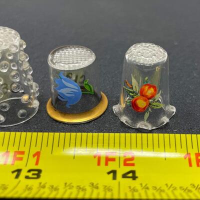 THIMBLE BUNDLE #23 - GLASS