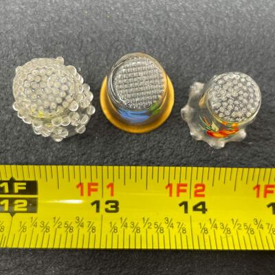 THIMBLE BUNDLE #23 - GLASS