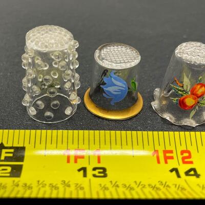 THIMBLE BUNDLE #23 - GLASS