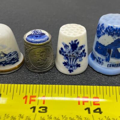THIMBLE BUNDLE #25 - BLUE DELFT STYLE