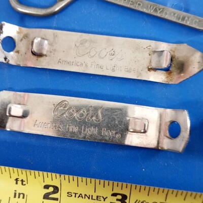 LOT 68  SEVEN OLD CAN OR BOTTLE OPENERS