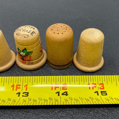 THIMBLE BUNDLE #27 - WOODEN