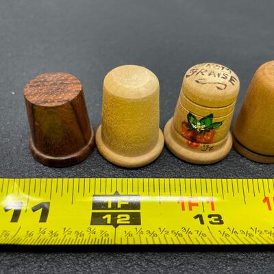 THIMBLE BUNDLE #27 - WOODEN