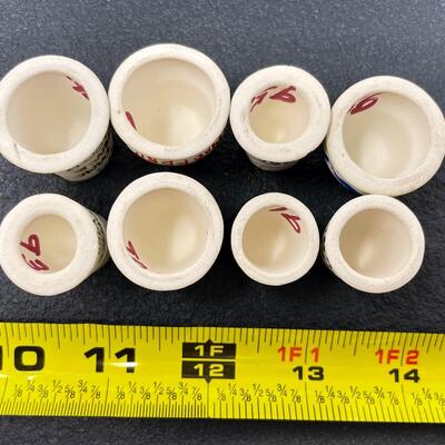 THIMBLE BUNDLE #29 - FRANCE, HAND-PAINTED & UNGLAZED