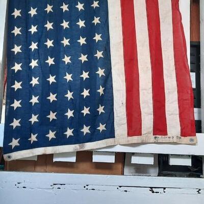 Vintage 48 Star Flag