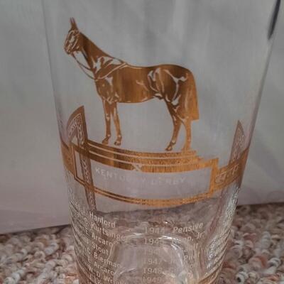 1952 Kentucky Derby High Ball Glass Sport Kings