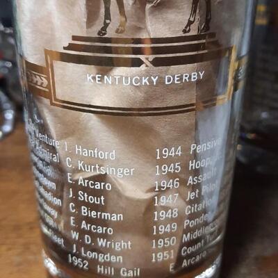 1952 Kentucky Derby High Ball Glass Sport Kings