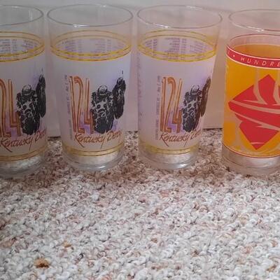 7 Kentucky Derby High Ball Glasses
