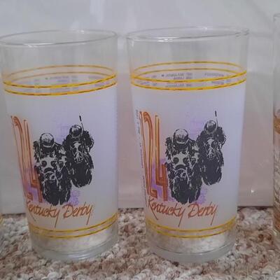 7 Kentucky Derby High Ball Glasses