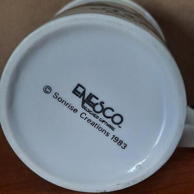 Vintage Aaron Rainbow Mug by Enesco