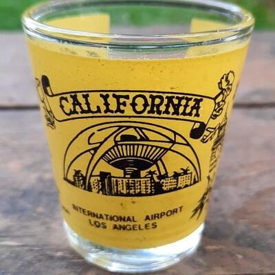 Vintage Airline Shot Glasses