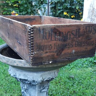 Hollingshead Wooden Crate