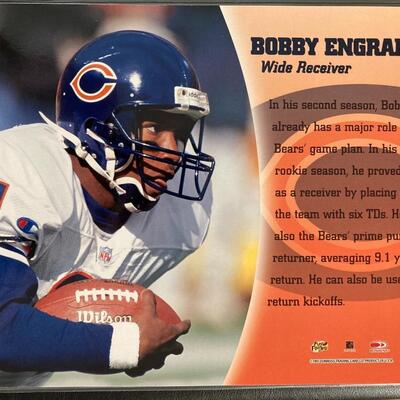 Bobby Engram with Bears 8x10 Signed