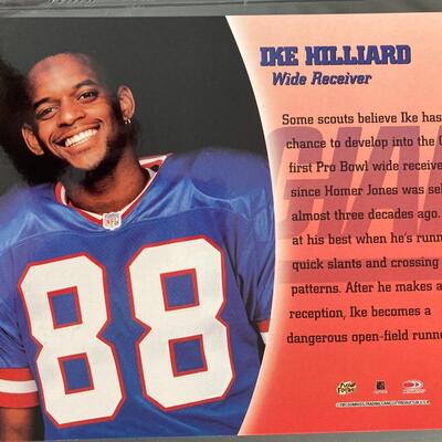 Ike Hilliard 8x10 Giants Card